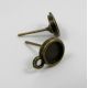 Ohrringe Haken - Nägel, 13x8 mm, 3 Paare MD0531