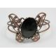 Brass bracelet for defective cabochon MD0516D