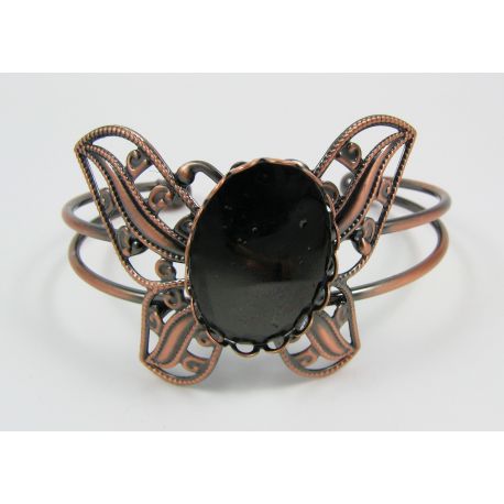 Brass bracelet for defective cabochon MD0516D