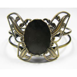 Messingarmband für Cabochon 18 cm