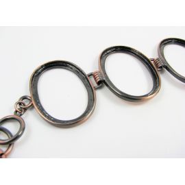 Messingwerkstück für Armband 18 cm
