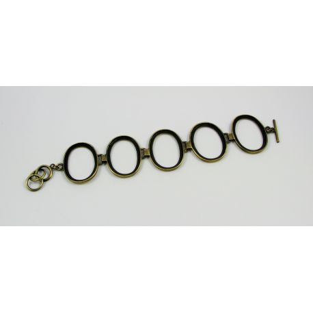 Messingwerkstück für Armband 18 cm MD0537