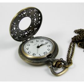 Dekoratyvinis kišeninis laikrodis su elementu LA0034