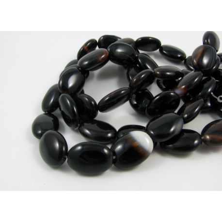 Achatperlen 18x12 mm AK0549