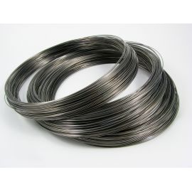Wire with memory for necklace 115 mm - 0.60 mm, 10 rings
