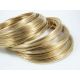 Wire with memory for necklace 115 mm - 0.60 mm, 10 rings MD0502