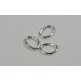 Single jump rings 5x4 mm, 10 pcs. MD0419