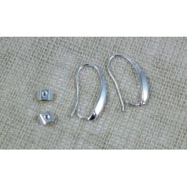 Kabliukai auskarams, 1 pora 18x14 mm MD0279
