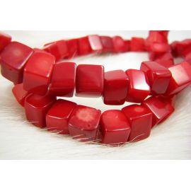 Natural coral beads strand 8 mm