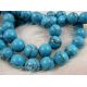 Synthetic turquoise beads 8 mm AK0599