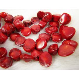 Looduslikud korallhelmed 15x12 mm