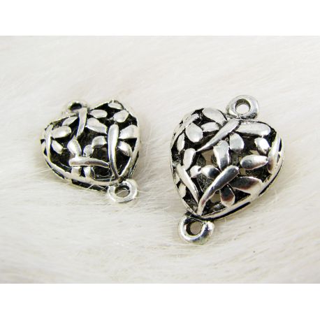 Lingid pistikud "Heart" 21x14 mm MD0552