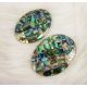 Abalone kriauklės kabošonas 40x30 mm KB0147