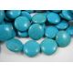 Synthetic turquoise beads 19 mm AK0582