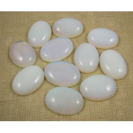 Howlite kabokoon 40x30x8 mm KB0172