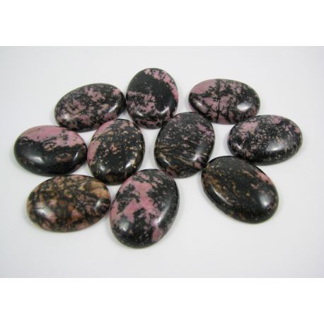Rodochrosito kabokoon 30x22 mm KB0178