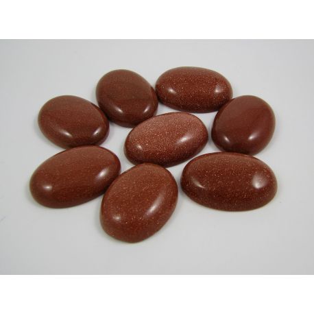 Saules akmens kabošons 30x22 mm KB0183