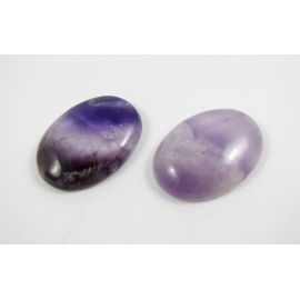Ametista kabošons 25x18 mm