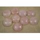 Pink quartz cabochon 22 mm KB0188