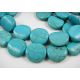 Synthetic turquoise beads 19 mm AK0583