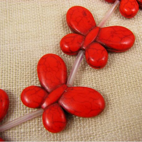 Sünteetiline türkiissinine liblikas 35x25 mm AK0588