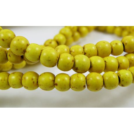 Synthetic turquoise beads 3-4 mm, 10 pcs. AK0592