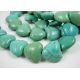 Synthetic turquoise beads 14 mm AK0733