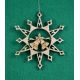 Wooden toy - Snowflake with bells 