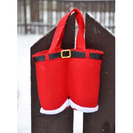 Gift bag - "Santa Claus pants"