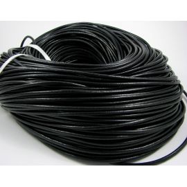 Natural leather cord 3.00 mm 1 m VV0069