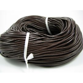 Natural leather cord 3.00 mm 1 m VV0070