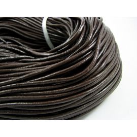Natural leather cord 3.00 mm 1 m