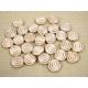 Synthetic turquoise beads 15 mm, 1 pcs. AK0718