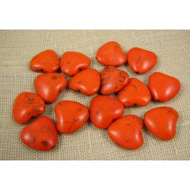 Sünteetiline türkiissinine süda 20 mm