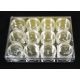 Plastic box with 12 containers for beads IR0046