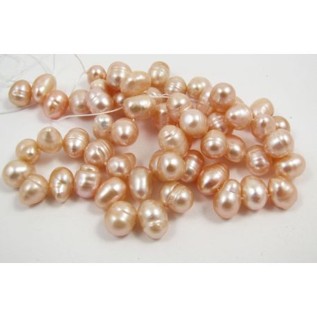 Gėlavandenių perlų gija 7-10 mm GPG0044