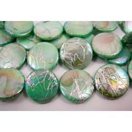 Shell beads 20 mm, 1 pc.