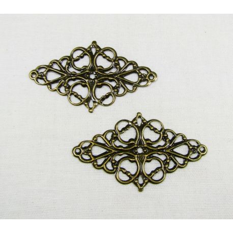 Ažūra plāksne 49x29 mm, 10 gab. MD0611