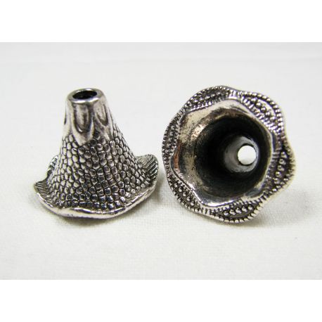 Krelles cepures 22x17 mm, 4 gab. MD0662