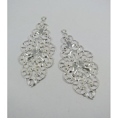 Ažūra plāksne 42x19 mm, 10 gab. MD0646