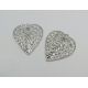 Ažūra plāksne 27x24 mm, 10 gab. MD0651