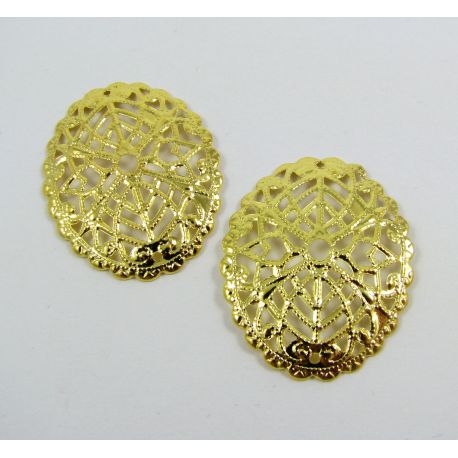 Ažūra plāksne 30x24 mm, 10 gab. MD0640