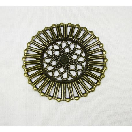 Openwork plate 51 mm, 10 pcs. MD0649
