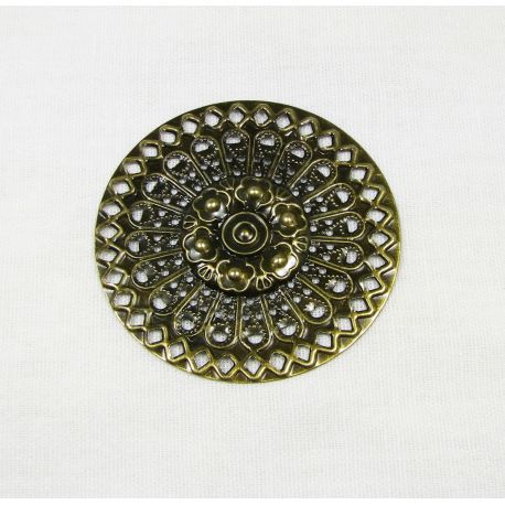 Openwork plate 48 mm, 10 pcs. MD0648