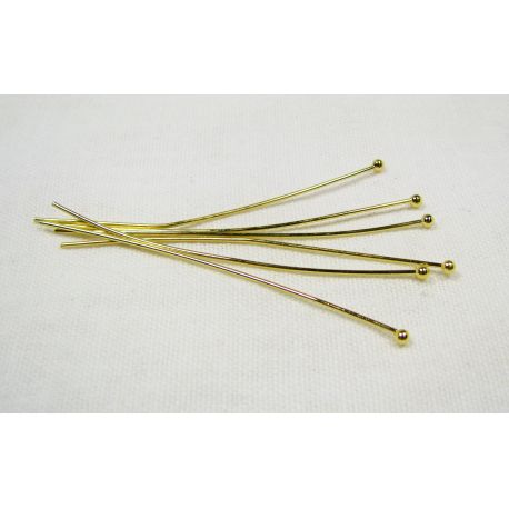 Brass pins 54x0.7 mm, ~100 pcs. (20 g) MD0609