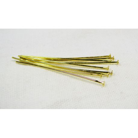 Brass pins 35x0.6 mm, ~100 pcs. (9,50 g) MD0616