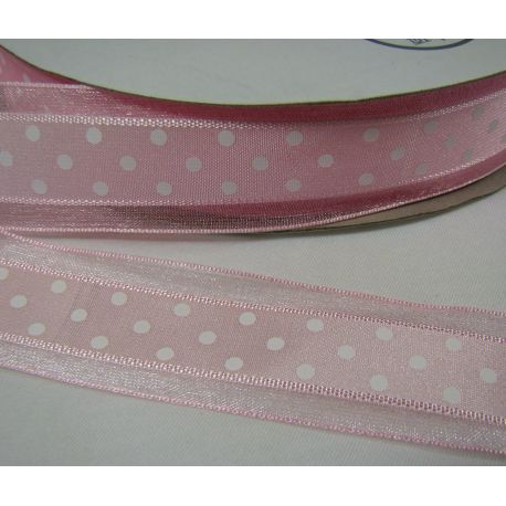 Organza riba 25 mm, 1 m. VV0105