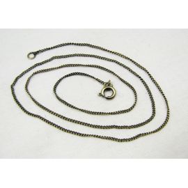Chain with clasp 1.2 mm 48cm, 5 pcs.