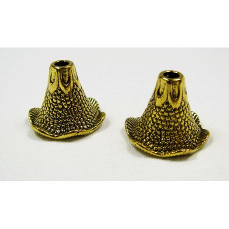 Krelles cepures 22x17 mm, 4 gab. MD0663