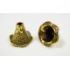 Krelles cepures 22x17 mm, 4 gab. MD0663